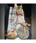 Lot of 9 Christmas ornaments - $9.00