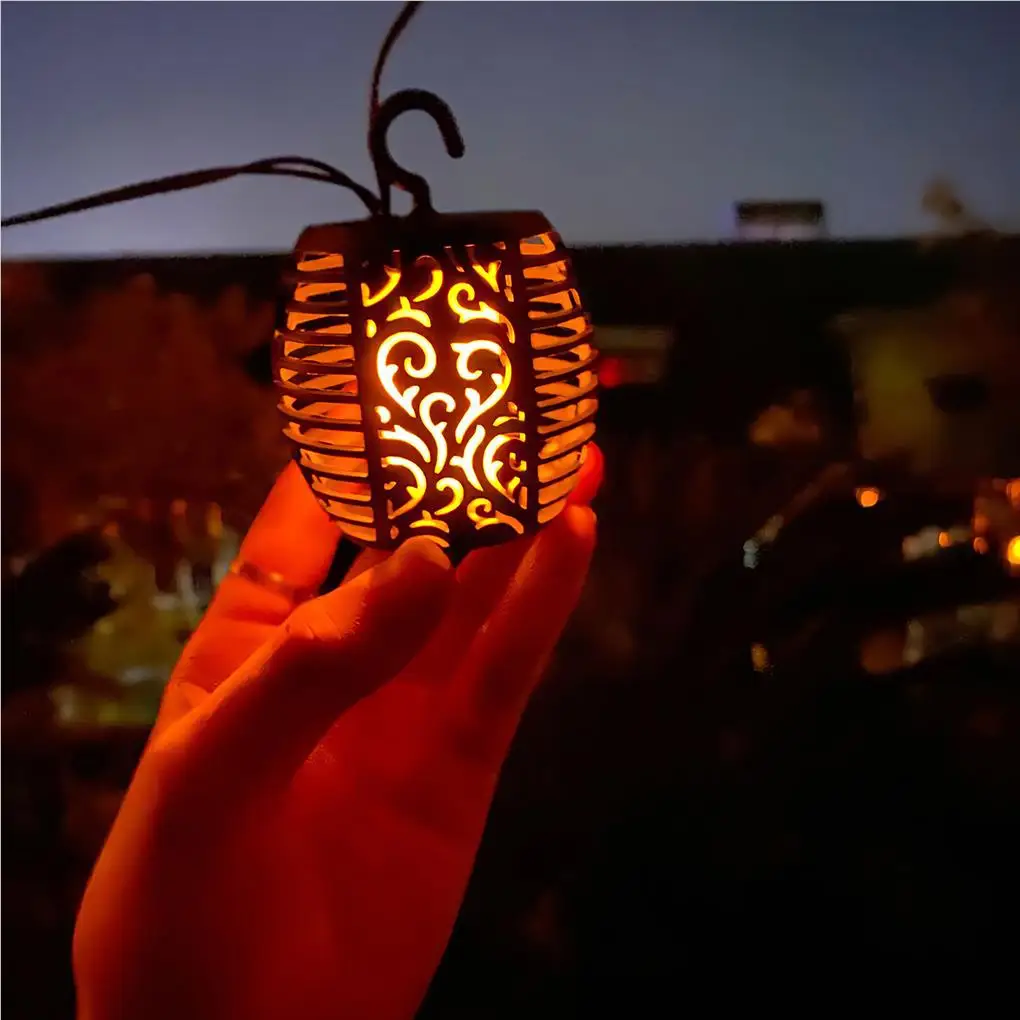Solar Lantern Light Artwork Ornaments Festival LED Lamps Outdoor Holiday Atmosph - £219.57 GBP