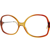 Viennaline Eyeglasses Round Oversize Orange Plastic Frame 51-16-125 - £33.61 GBP