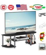 Compact Turn-S-Tube Black/Grey Entertainment Center with 3 Shelves - Eas... - $1,661.50 MXN