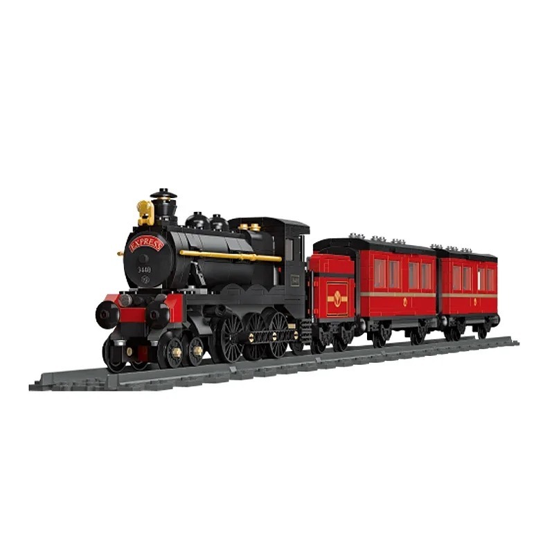 789PCS Steam Train City Heavy Freight Train Rails Model Bricks Toys Kid ... - $61.99