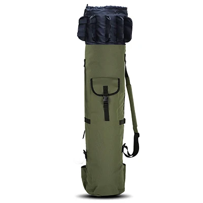 Cylinder Outdoor Fishing Bag Multifunction Fishing Sea Rod Fishing Gear Convenie - £43.17 GBP