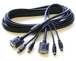 StarTech.com 2-in-1 USB KVM Cable - Keyboard / video / mouse / USB cable... - $24.79