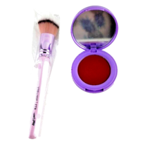 Half Caked Best Friends Forever In Bloom Blush &amp; Duo Fiber Brush Set NWT - £7.82 GBP