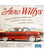 1952 Aero Willys Overland Motors Advertisement Automobilia Airplane HM2N - $54.83 CAD
