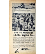 Western Ammunition Solider&#39;s cartridge company bigger 1943 Vintage Print... - $14.97 CAD
