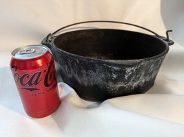Wagner Ware Cast Iron No 8 Round Roaster 5 Quart Handle 1963 No Lid - $790.24 MXN