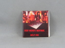 Vintage Band Pin - Motley Crue Every Mother&#39;s Nightmare - Paper Pin  - $19.00