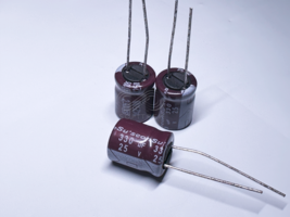 20PCS SX Suscon 330uF 25V 10x12.5mm Electrolytic Radial Capacitor Low Impedance - $6.00