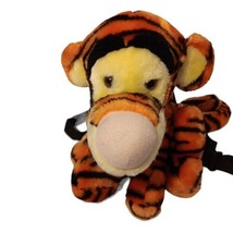 Disney Tigger Plush Backpack 14” Adjustable Straps Winnie the Pooh Zippe... - $14.92