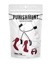 Punishment Hog Tie Polyester Restraint Black - $27.96