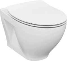 Vogue Wall Hung Toilet With Rimless Flush - White Color. - £225.15 GBP