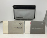 2004 Nissan Maxima Owners Manual Handbook with Case OEM I04B19005 - $26.99