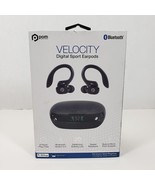 POM VELOCITY Digital Sport Ear Bud Wireless Bluetooth V5.0 Built-In Mic ... - £14.01 GBP