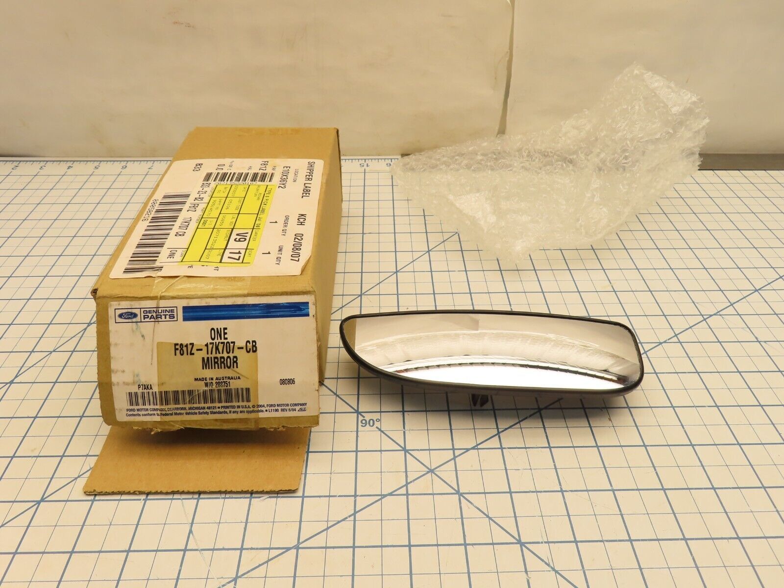 Ford F81Z-17K707-CB Side View Mirror Glass Lower Spot Drivers LH - $26.10