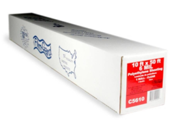 Polyethylene Sheeting 10&#39; W x 50&#39; L x 6 mil Professional Grade, Film-Gar... - $39.59