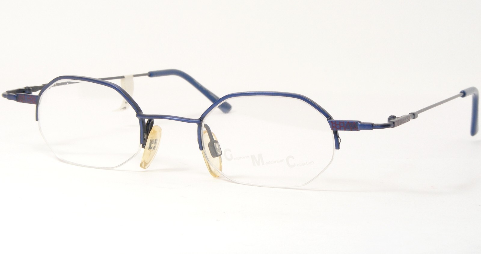 GMC Par Trend Company 6783 2 Lunettes Uniques Rares Bleu / Bourgogne 41-... - $76.22