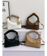 PU Leather Woven Crossbody Bag - $30.14