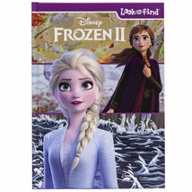 Disney Frozen 2 Elsa, Anna, Olaf, and More! - Look and Find Activity Boo... - £8.53 GBP