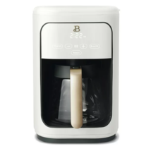 14-Cup Programmable Drip Coffee Maker with Touch-Activated Display White Icing  - £54.55 GBP