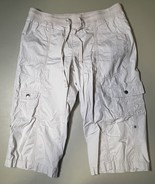 Style &amp; Co Cargo Style Jorts Women’s M Tan - $22.22 CAD