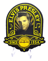 Elvis Presley Sun records Since 1954 Iron On Sew On Patch 3 1/4&quot;x 3 7/8 &quot; - £6.33 GBP