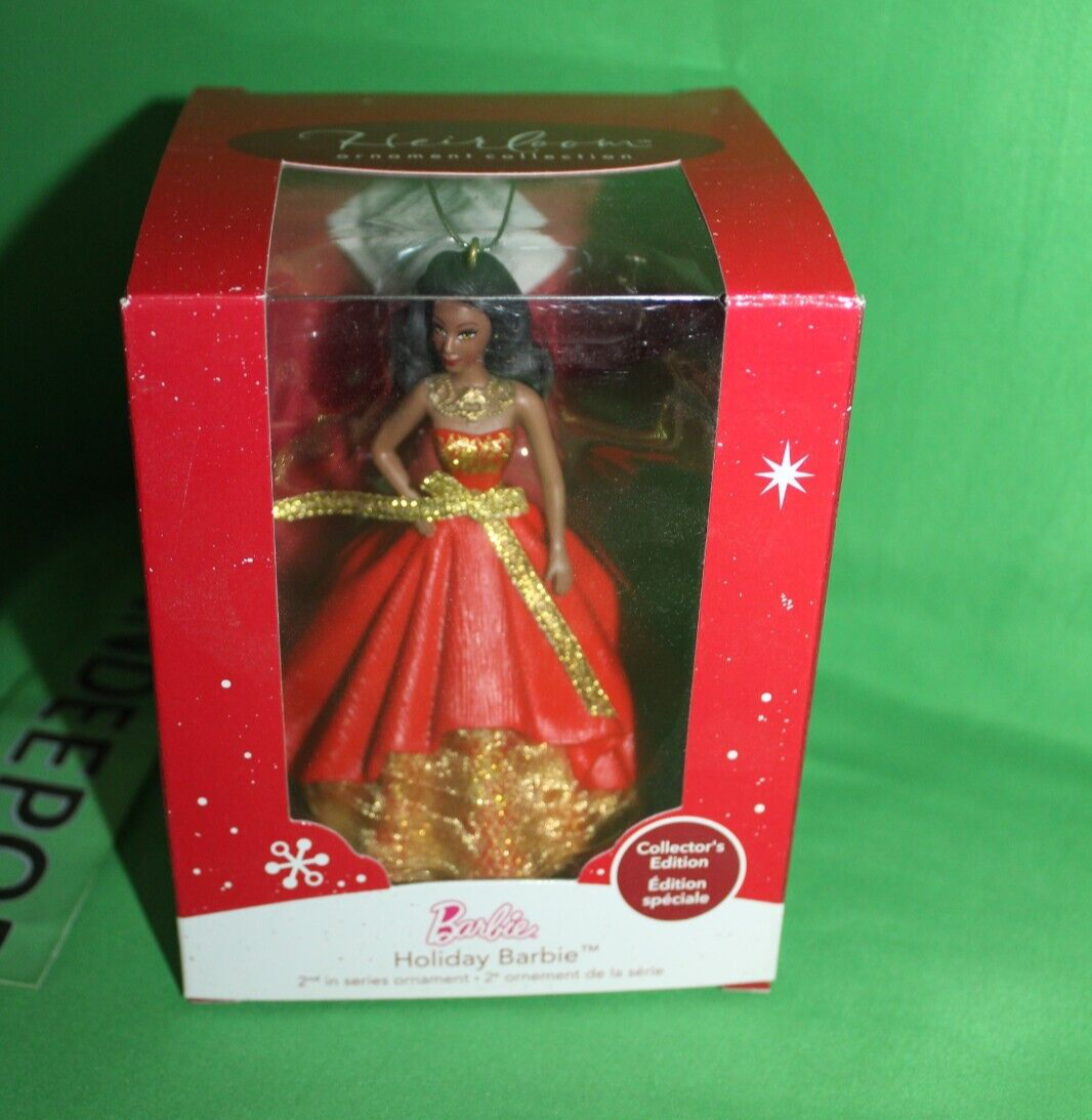 American Greetings Carlton Holiday Barbie Doll Second In Series Mattel 2014 0611 - £19.46 GBP