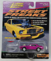 Johnny Lightning 1963 Ford Mustang Street Freaks Hot Rod Car +Wheelie-Stand - £6.71 GBP