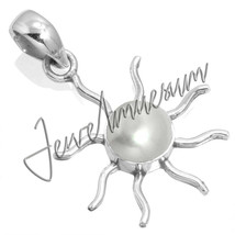 Handmade Jewelry Freshwater Pearl Pendant 925 Fine Sterling Silver - $29.58