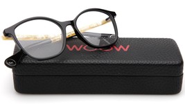 New Woow Get Ready 2 Col 0045 Black Eyeglasses 50-16-140mm B42mm - £144.91 GBP