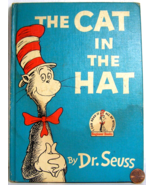 Randomhouse Beginner Books &quot;The Cat in the Hat&quot; 1957 Damaged Dr. Seuss - £6.28 GBP