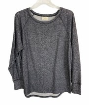 Women’s Bobbie Brooks Hi-Low Tunic Sweater Shirt Size 1X 2X Deep Gray - £11.47 GBP