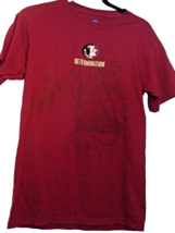 Ncaa Florida State Seminoles Boy&#39;s Small Football Player T-SHIRT New - £10.04 GBP