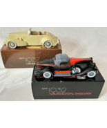 Vintage AVON 1937 Cord &amp; 1932 Auburn Boattail Cologne Decanters Empty wi... - $24.39 CAD