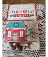 Holiday Time, 5 Piece Tier Tray Set, Gingerbread Bakery, NWT, Christmas ... - $13.99