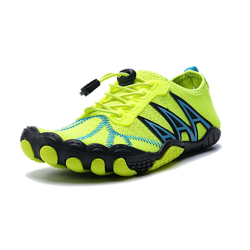 Men Women Swim Aqua Shoes High Top Hiking Wading Sneakers Barefoot Beach... - $71.87