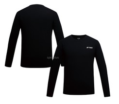 YONEX 25F/W Unisex Badminton LongSleeve T-Shirts Sports Training Black 2... - $67.80