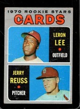 1970 TOPPS #96 LERON LEE/JERRY REUSS GOOD (RC) CARDINALS *X70248 - $1.72