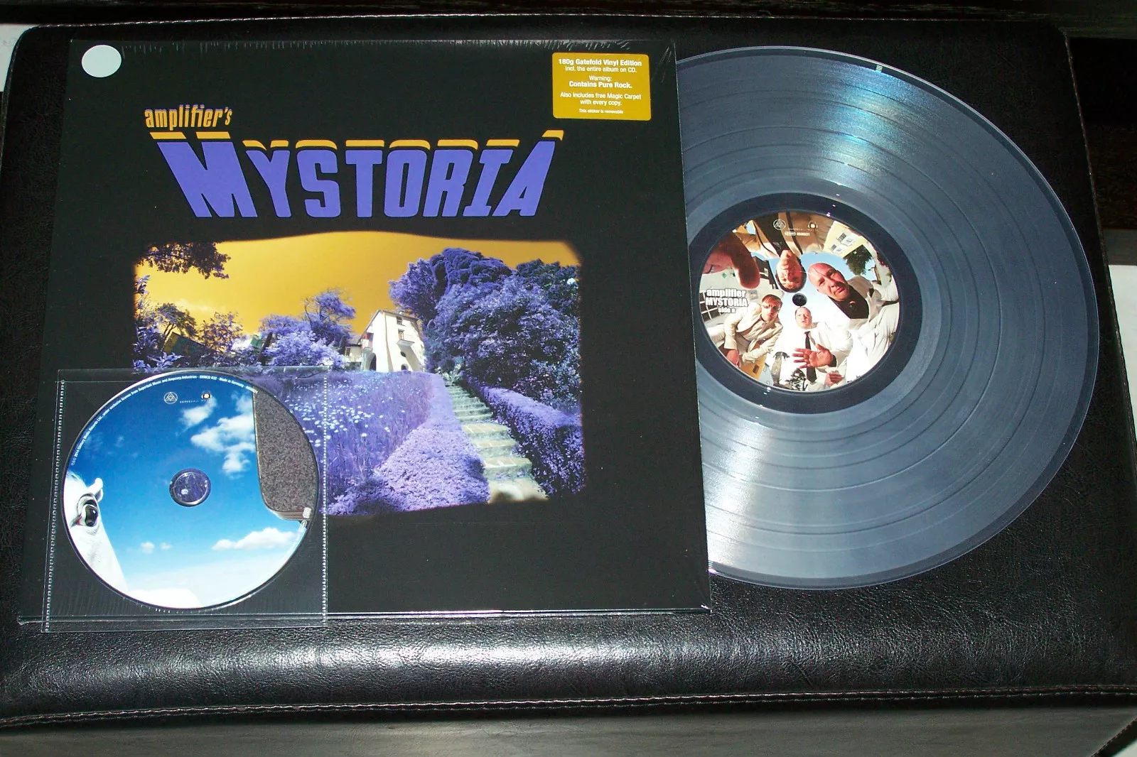 AMPLIFIER MYSTORIA (GATEFOLD CLEAR LP+CD) 100 COPIES - $83.16