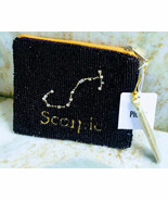 Pier 1 Women’s Beaded Coin Purse Zodiac-Scorpion Made In India ShipN24Ho... - $49.38