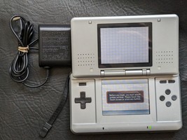 Nintendo DS Silver Grey Original Launch System NTR-001 AC Adapter Working - £40.99 GBP