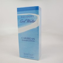 COOL WATER Caribbean by Davidoff 125 ml/ 4.2 oz Eau de Toilette Spray NIB - £39.56 GBP