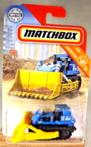 2019 Matchbox 30/100 MBX Construction 2/20 MBX DIGGER Bulldozer Blue w/Mini Whls - £15.63 GBP