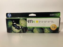 HP 971 XL Yellow Ink Printer Cartridge NIB! Genuine CN628AM Exp 7/18 - $311.84 MXN