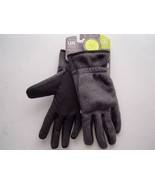 UR Powered Men&#39;s Wess Gathered Wrist Touchscreen Glove, Charcoal Gray, S/M - £12.51 GBP