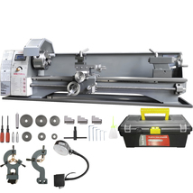 VEVOR Metal Lathe Machine, 211 mm x 750 mm, Benchtop, Variable Speed 0-2... - $1,388.99