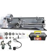 VEVOR Metal Lathe Machine, 211 mm x 750 mm, Benchtop, Variable Speed 0-2500 RPM - $1,388.99