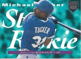 1995 Upper Deck Electric Diamond Silver Michael Tucker 230 Royals - $1.00