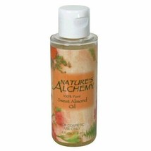 Nature&#39;s Alchemy 100% Pure Sweet Almond Oil 4 fl oz - £9.43 GBP