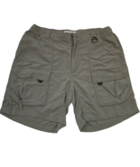 Columbia GRT Polyester Blend Cargo Shorts Men Medium 8&quot;  Green Omni Dry - €12,53 EUR